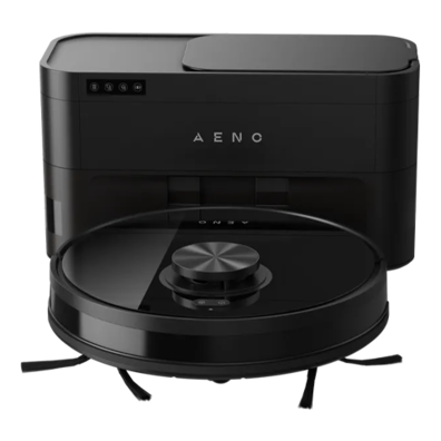 Robot Cleaner w/Dust Collector, black, 2in1 and dust tank, 4000pa, 3200mAh battery | Bite