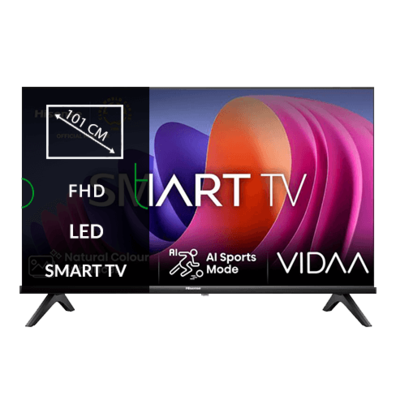 Hisense FHD Smart TV | 40A4N | 40" | Smart TV | VIDAA OS | FHD | Black | Bite