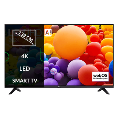 LG 55UT73003LA | 55 | Smart TV | webOS24 | UHD | Black | Bite