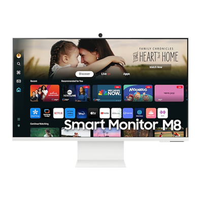 Samsung LS32DM801UUXDU | 32 " | VA | 16:9 | 60 Hz | 4 ms | 3840 x 2160 pixels | 400 cd/m² | HDMI ports quantity 1 | White | Bite