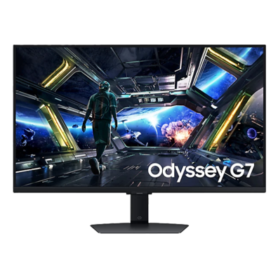LCD Monitor|SAMSUNG|Odyssey G7|32"|Gaming|Panel IPS|3840x2160|16:9|144Hz|1 ms|Speakers|Swivel|Pivot|Height adjustable|Tilt|Colour Black|LS32DG702EUXDU | Bite