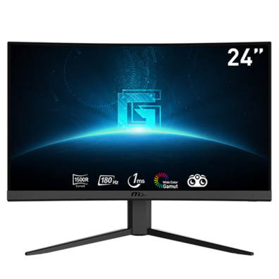LCD Monitor|MSI|G24C4 E2|23.6''|Business/Curved|Panel VA|1920x1080|16:9|180 Hz|1 ms|Tilt|Colour Black|G24C4E2 | Bite