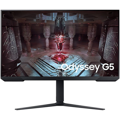 LCD Monitor|SAMSUNG|Odyssey G5 G51C|32''|Gaming|2560x1440|16:9|165Hz|1 ms|Swivel|Pivot|Height adjustable|Tilt|Colour Black|LS32CG510EUXEN | Bite
