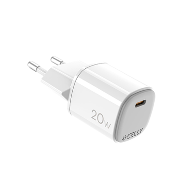 Wall Charger 20W USB-C, by Celly | Bite