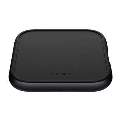Zens Aluminium Single Wireless Charger with 18W USB PD | Bite