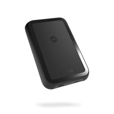 Zens Magnet 4000 mAh Wireless Powerbank Kickstand and Qi RX | Bite