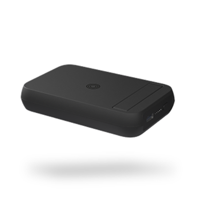 Zens Magnet 4000 mAh Wireless Powerbank Kickstand and Qi RX | Bite