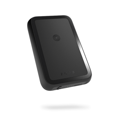 Zens Magnet 4000 mAh Wireless Powerbank Kickstand and Qi TX | Bite