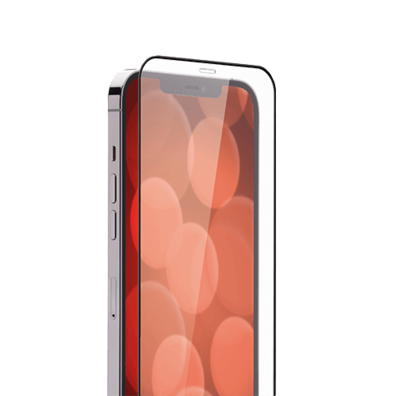 Apple iPhone 12/12 Pro Full Cover 3D Screen Glass By Displex | Black | Bite