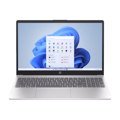 Laptop 15-fc0018ny - Ryzen 3 7320U, 8GB, 256GB SSD, 15.6" FHD 250-nit AG, 720p cam, US keyboard, 41Wh, Natural Silver, Win 11 Home | Bite