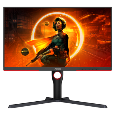 AOC Gaming | Q27G3XMN/BK | 27 in | VA | QHD 2560 x 1440 (DisplayPort: 180 Hz, HDMI: 144 Hz) | 700 cd/m² | HDMI, DisplayPort | Height, pivot (rotation), swivel, tilt | Bite