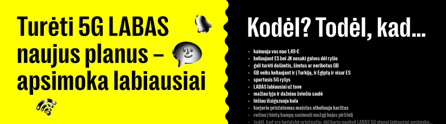 Jeigu trumpai - su planu pigiau ir naudingiau